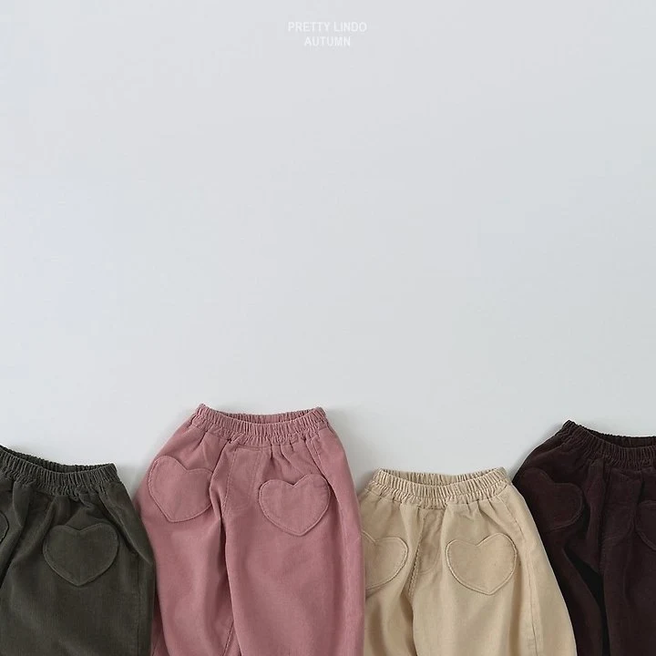 Lindo - Korean Children Fashion - #childofig - Romantic Heart Pants - 9