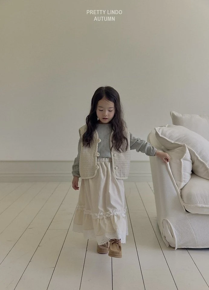 Lindo - Korean Children Fashion - #childofig - Molly Long Skirt - 5