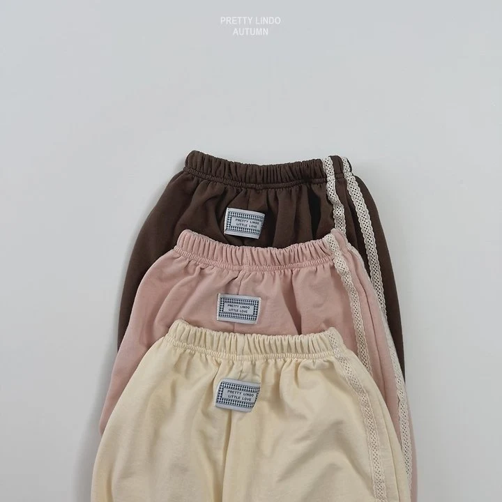 Lindo - Korean Children Fashion - #stylishchildhood - Tutu Lace Jogger Pants - 4