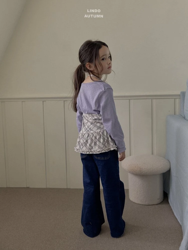 Lindo - Korean Children Fashion - #childrensboutique - Bootcut Denim Pants - 11