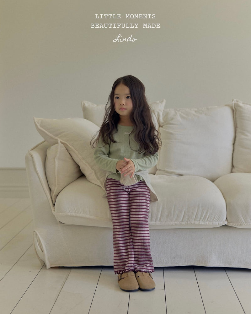 Lindo - Korean Children Fashion - #designkidswear - Knit Fanfare Leggings