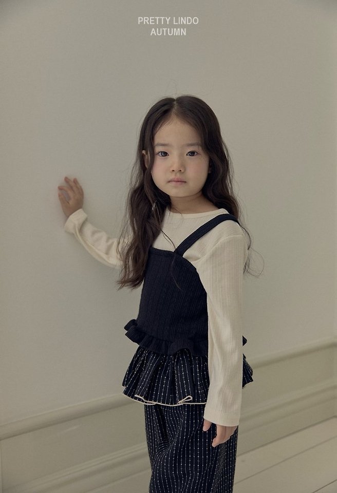 Lindo - Korean Children Fashion - #designkidswear - Modal Ribbed Tee - 6