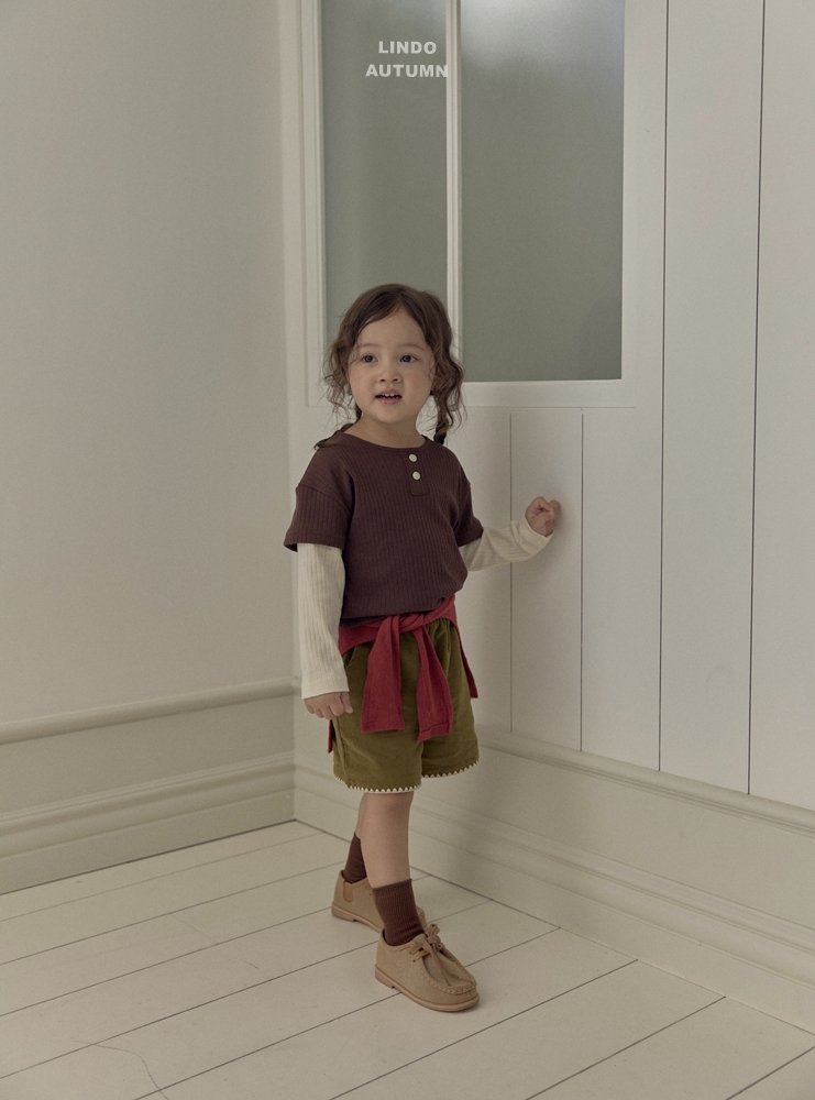Lindo - Korean Children Fashion - #discoveringself - Golden Mellow Shorts - 11