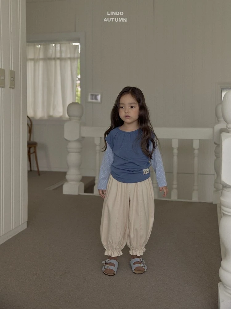 Lindo - Korean Children Fashion - #discoveringself - Frill Jogger Pants - 4