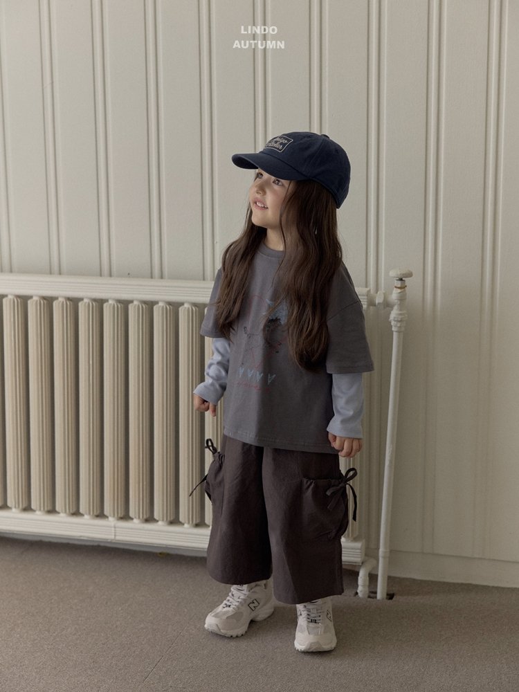 Lindo - Korean Children Fashion - #fashionkids - Sketch Short Sleeve Tee - 7