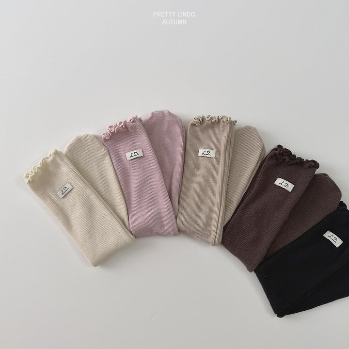 Lindo - Korean Children Fashion - #fashionkids - Soft Ribbed Long Socks - 2