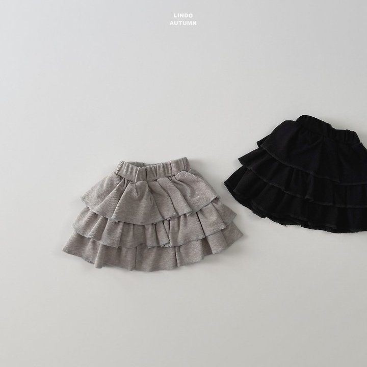 Lindo - Korean Children Fashion - #fashionkids - Eyelet Skirt - 4