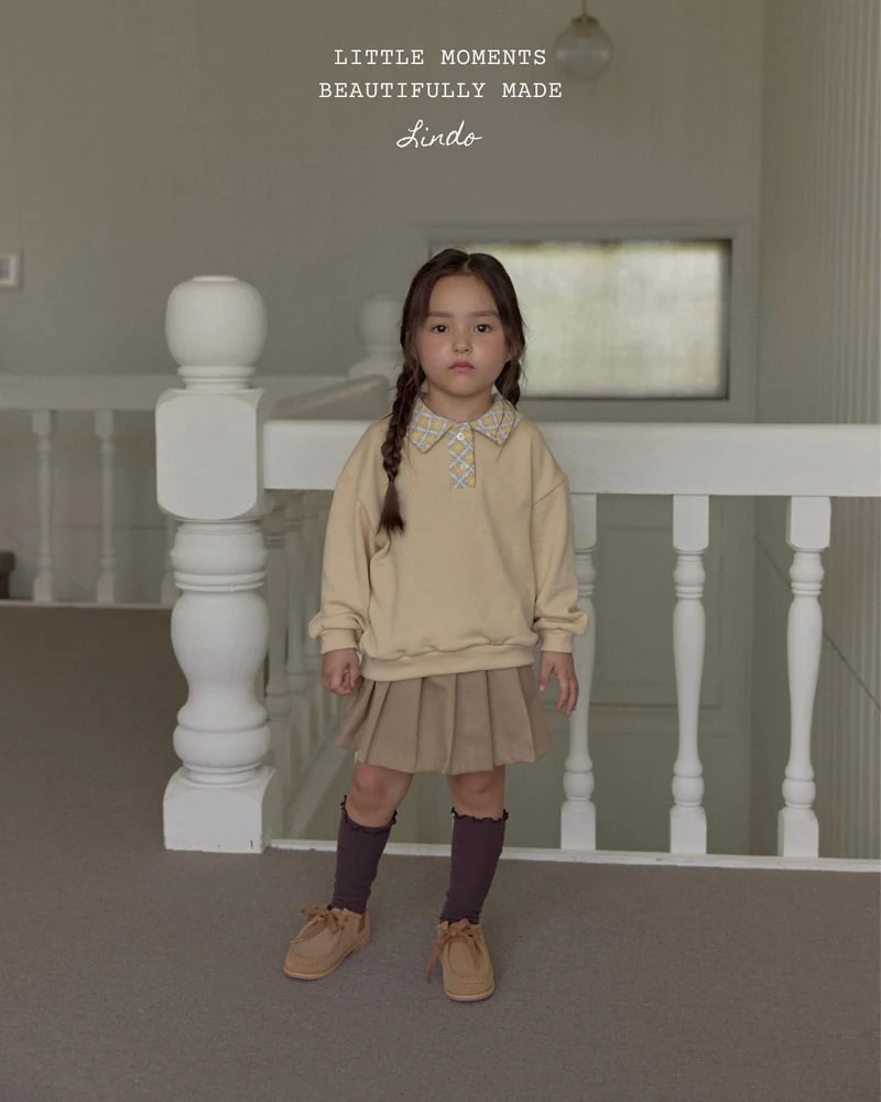 Lindo - Korean Children Fashion - #kidsshorts - Flower Collar Sweatshirt - 3