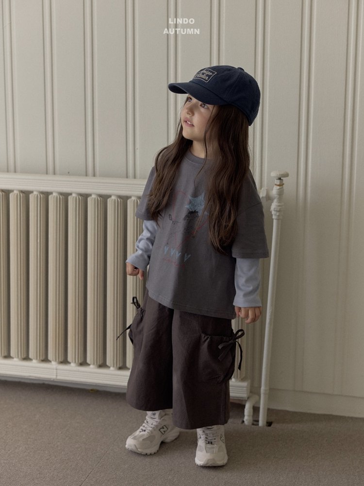 Lindo - Korean Children Fashion - #kidsshorts - Sketch Short Sleeve Tee - 8
