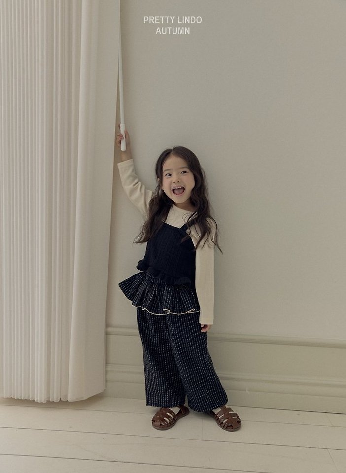 Lindo - Korean Children Fashion - #kidsshorts - Modal Ribbed Tee - 9