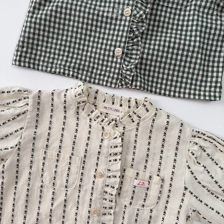 Lindo - Korean Children Fashion - #kidsshorts - Vesta Blouse - 8