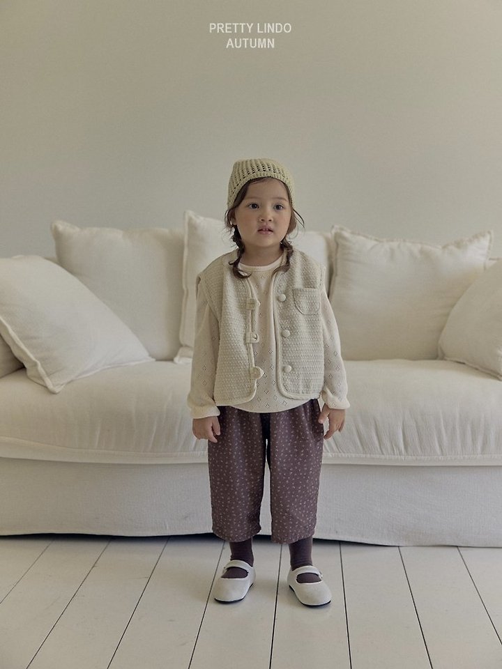 Lindo - Korean Children Fashion - #kidsshorts - Bao Flower Pants - 12