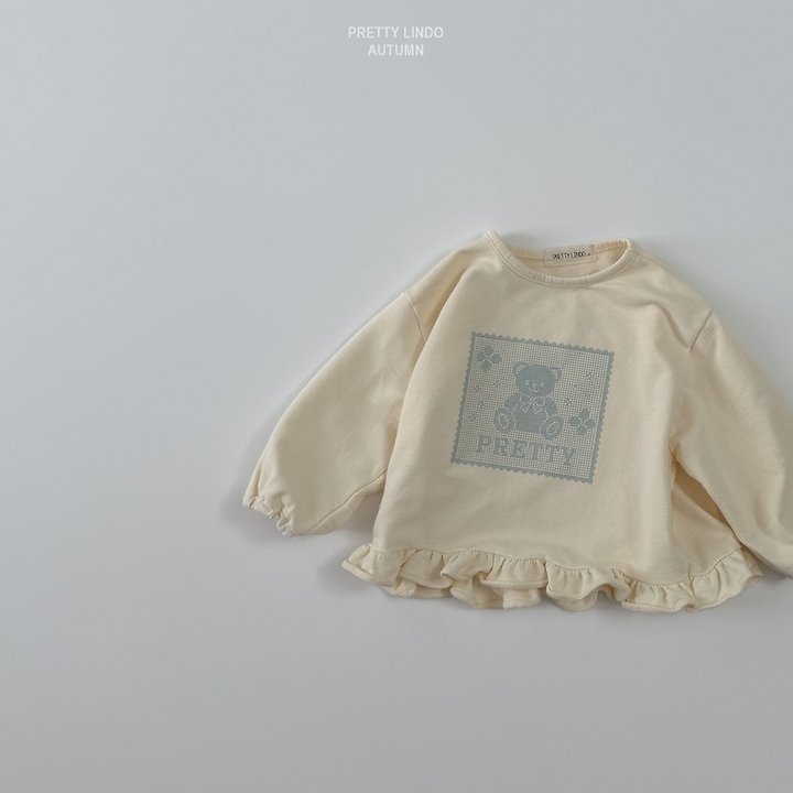 Lindo - Korean Children Fashion - #kidsshorts - Motive Bear Tee - 8