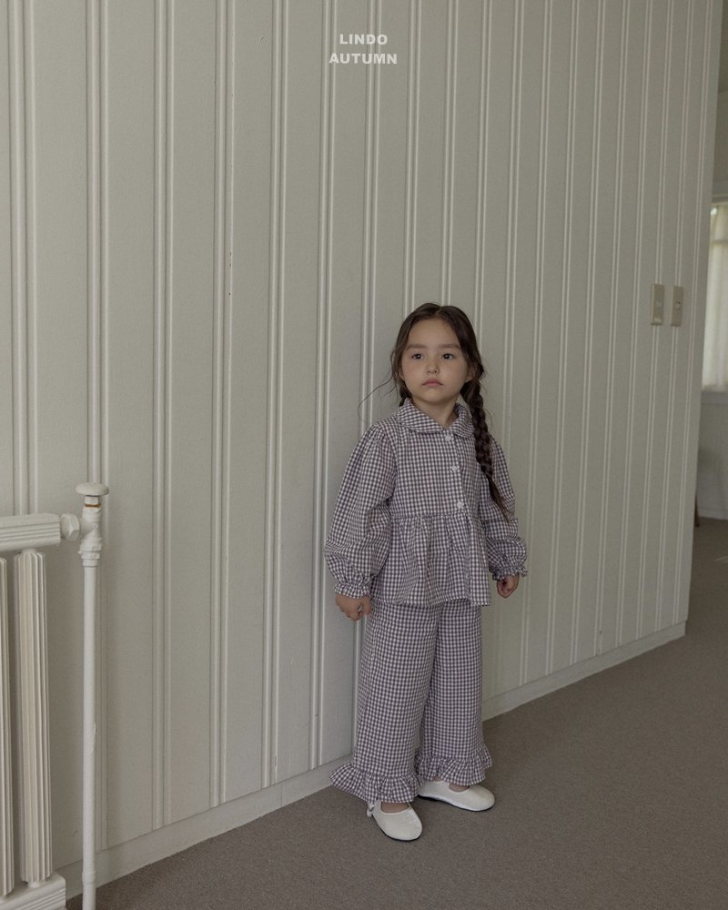 Lindo - Korean Children Fashion - #kidsshorts - Sweet Check Pants - 4