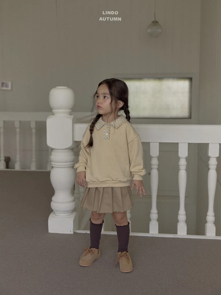 Lindo - Korean Children Fashion - #kidzfashiontrend - Flower Collar Sweatshirt - 5