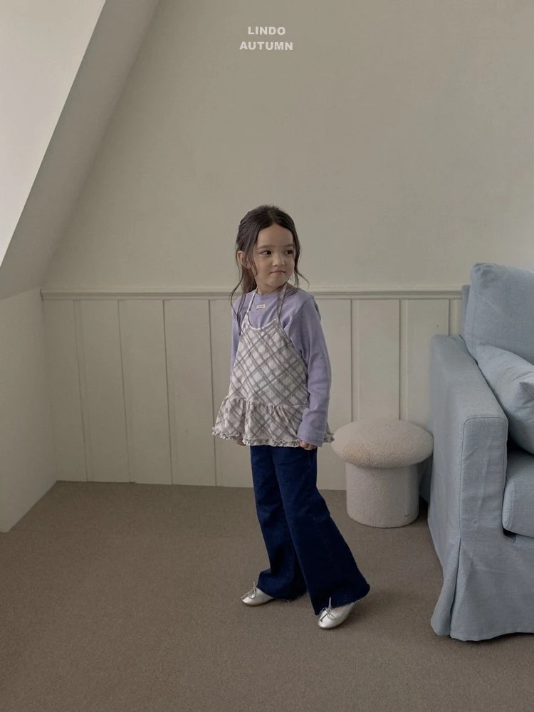 Lindo - Korean Children Fashion - #littlefashionista - Bootcut Denim Pants - 5