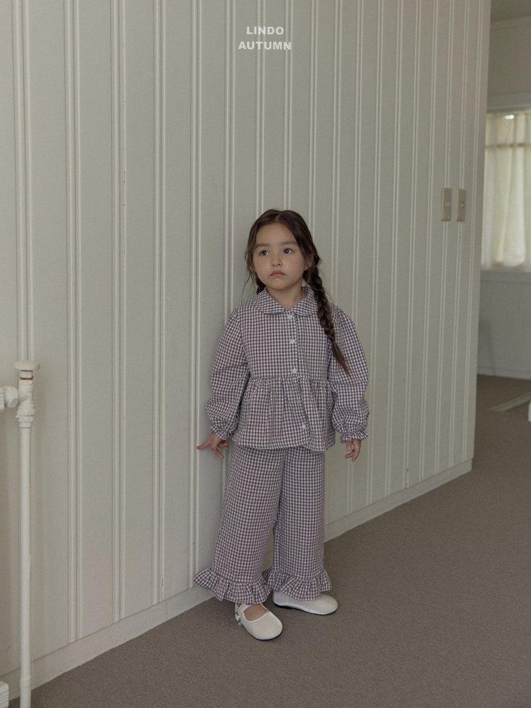 Lindo - Korean Children Fashion - #magicofchildhood - Sweet Check Pants - 8