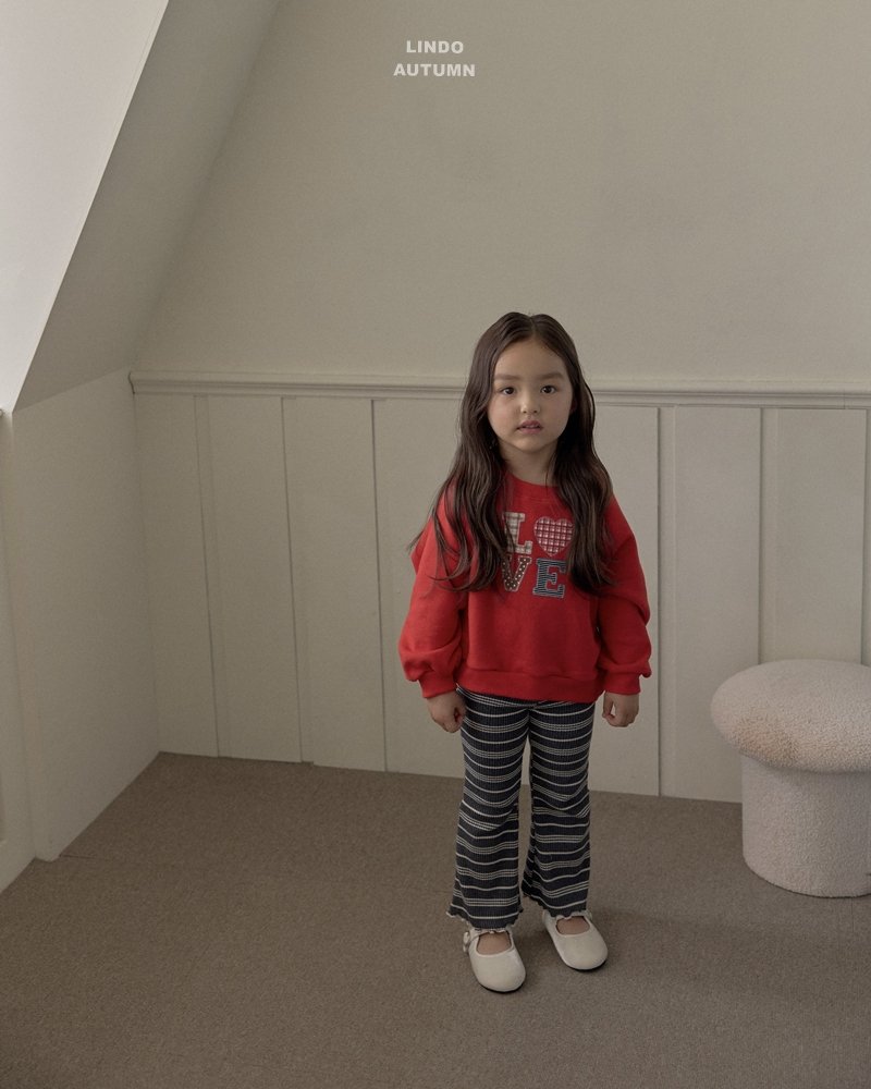 Lindo - Korean Children Fashion - #magicofchildhood - Love Heart Sweatshirt - 3