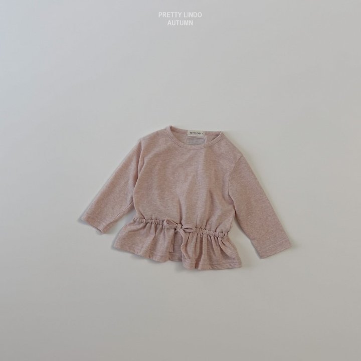 Lindo - Korean Children Fashion - #magicofchildhood - Striped Ruched Tee - 7