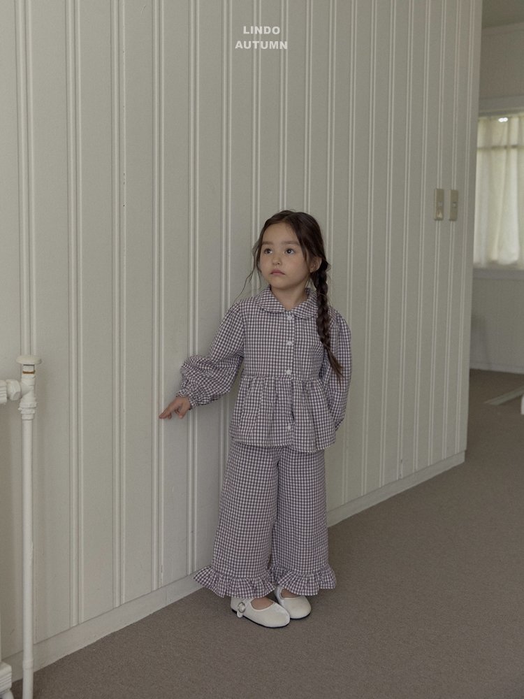 Lindo - Korean Children Fashion - #minifashionista - Sweet Check Pants - 9