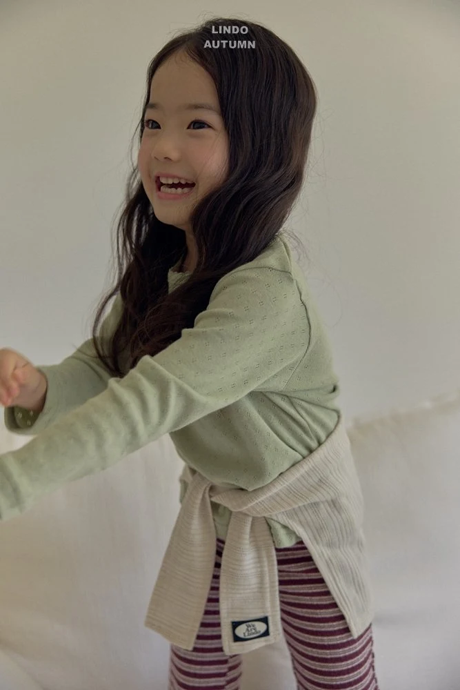 Lindo - Korean Children Fashion - #minifashionista - Ribbed Tie Cardigan Shawl - 7