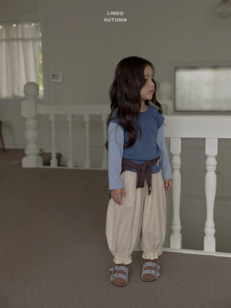 Lindo - Korean Children Fashion - #minifashionista - Frill Jogger Pants - 11