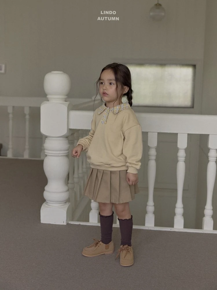 Lindo - Korean Children Fashion - #minifashionista - Flower Collar Sweatshirt - 9