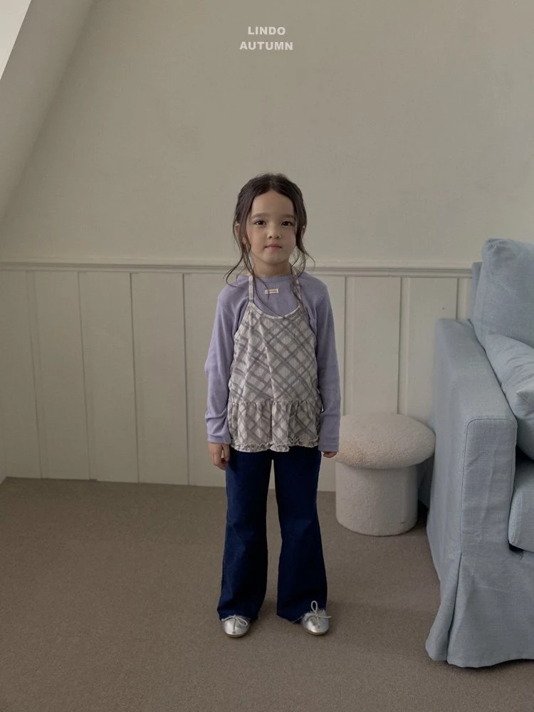 Lindo - Korean Children Fashion - #minifashionista - Bootcut Denim Pants - 7