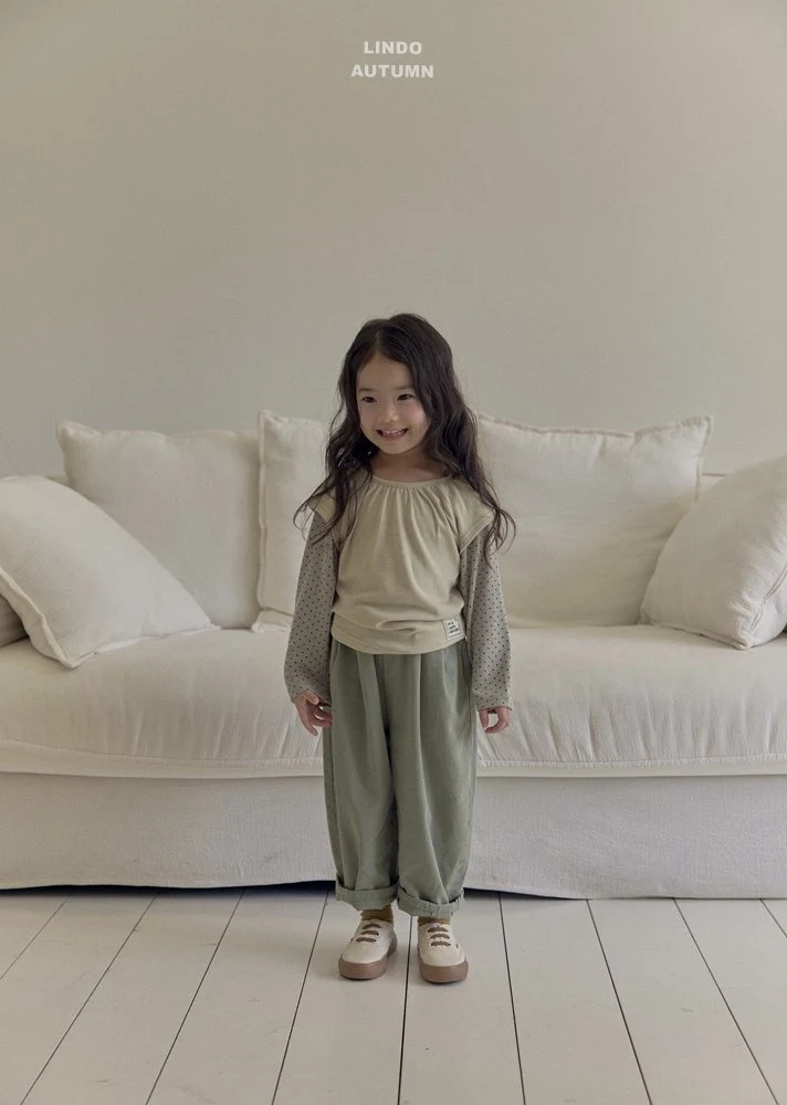 Lindo - Korean Children Fashion - #minifashionista - Dot Layered Tee - 6