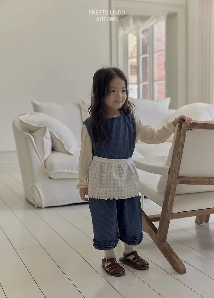 Lindo - Korean Children Fashion - #minifashionista - Blue Overalls - 10