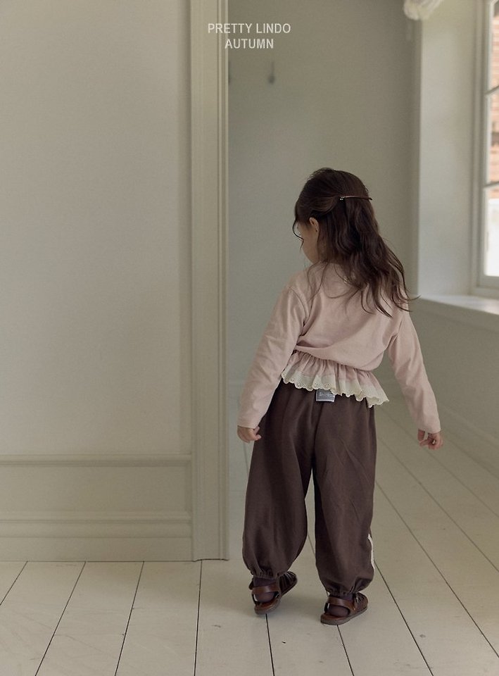 Lindo - Korean Children Fashion - #minifashionista - Single Lace Ruffle Tee - 9