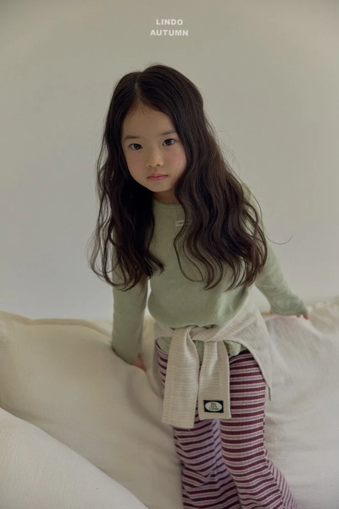 Lindo - Korean Children Fashion - #prettylittlegirls - Ribbed Tie Cardigan Shawl - 8