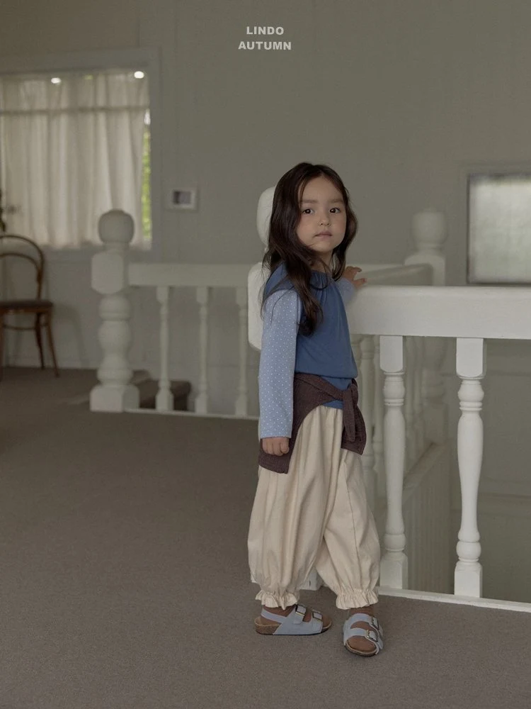 Lindo - Korean Children Fashion - #prettylittlegirls - Frill Jogger Pants - 12