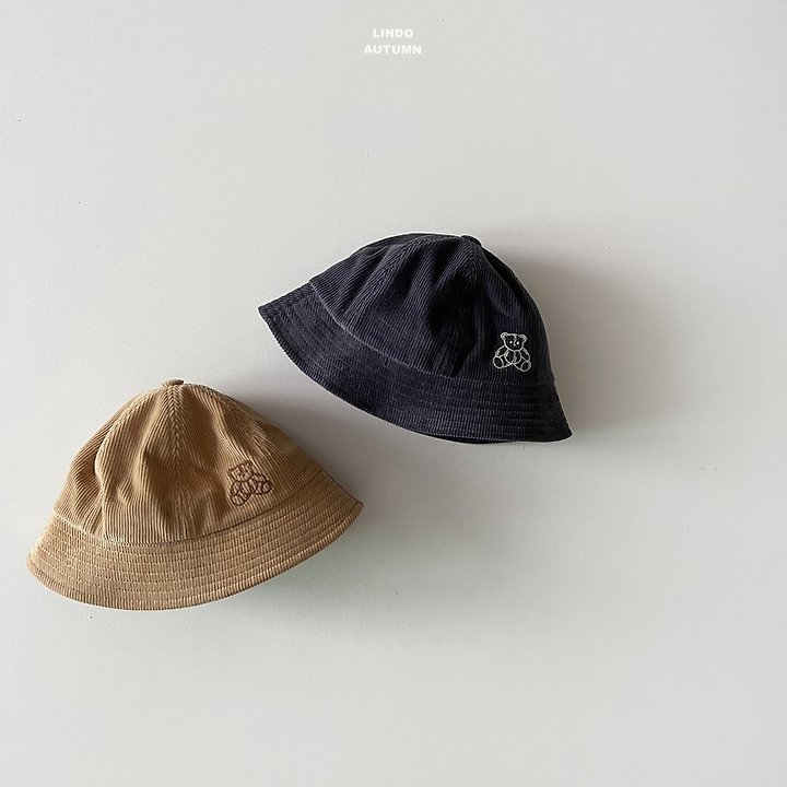 Lindo - Korean Children Fashion - #minifashionista - Teddy Bear Bucket Hat - 4