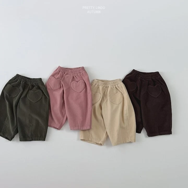 Lindo - Korean Children Fashion - #prettylittlegirls - Romantic Heart Pants - 8