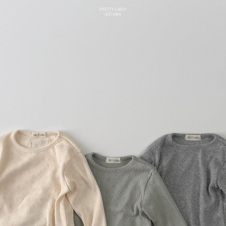 Lindo - Korean Children Fashion - #prettylittlegirls - Knit Binding Tee - 6