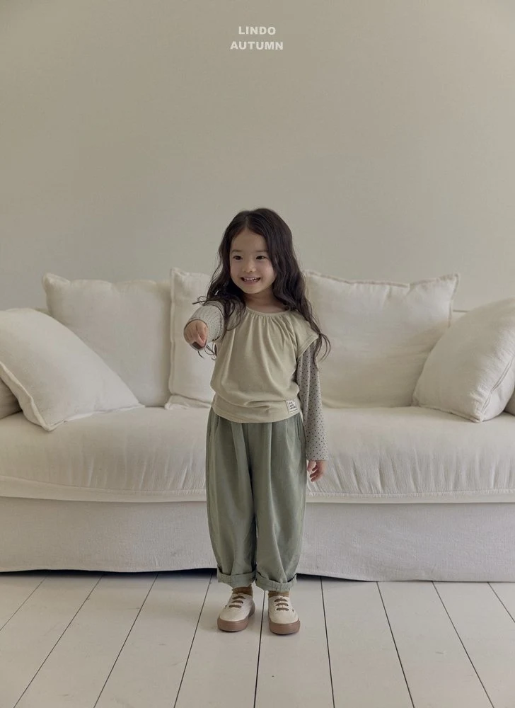 Lindo - Korean Children Fashion - #stylishchildhood - Chubby Cotton Pants - 5
