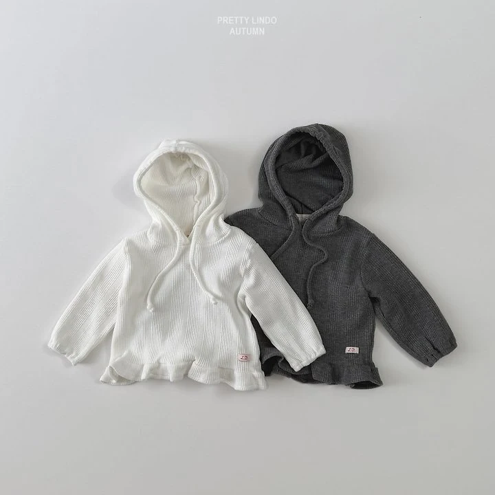 Lindo - Korean Children Fashion - #todddlerfashion - Maple Hooded Tee - 6