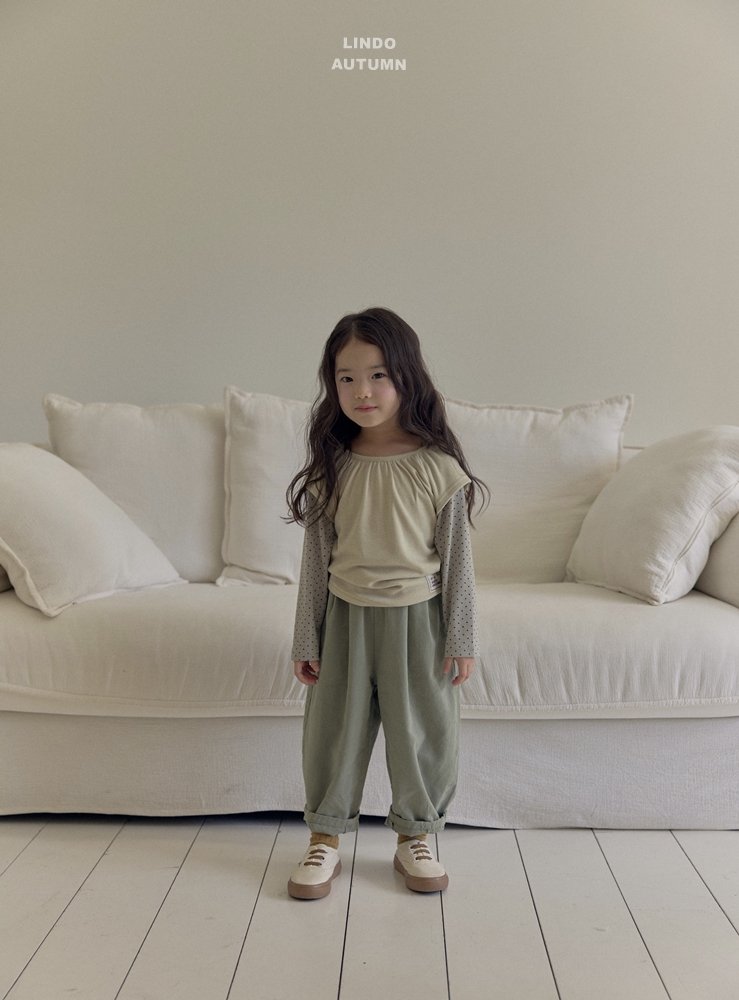 Lindo - Korean Children Fashion - #todddlerfashion - Chubby Cotton Pants - 4