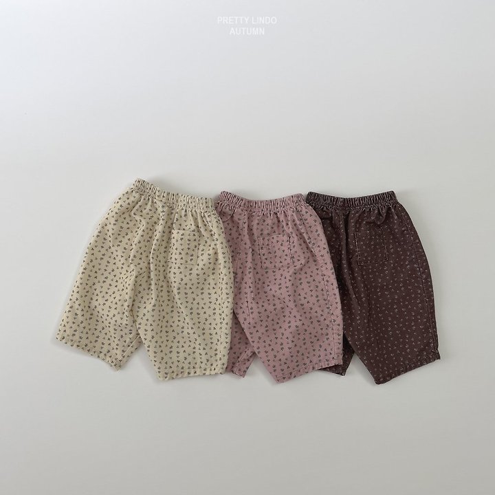 Lindo - Korean Children Fashion - #toddlerclothing - Bao Flower Pants - 5