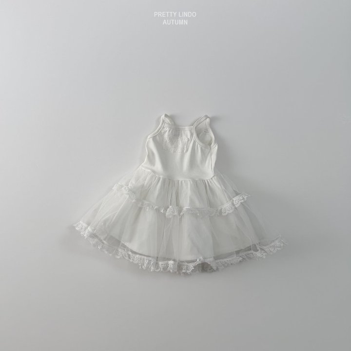 Lindo - Korean Children Fashion - #toddlerclothing - Cancan Sha Dress - 3