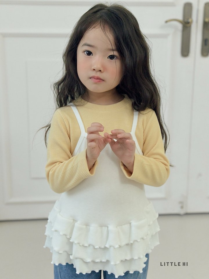 Little Hi - Korean Children Fashion - #childofig - Layer Cancan One-piece - 6