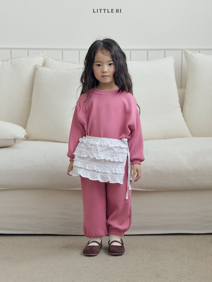 Little Hi - Korean Children Fashion - #childrensboutique - Texture Sweatshirts - 9