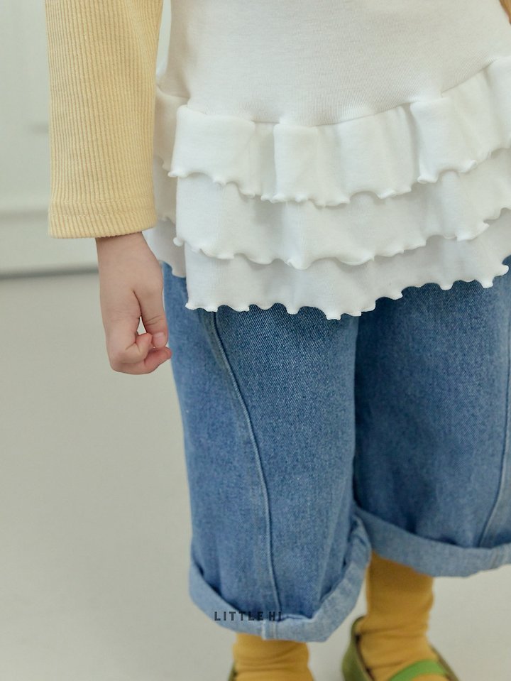 Little Hi - Korean Children Fashion - #designkidswear - Layer Cancan One-piece - 8