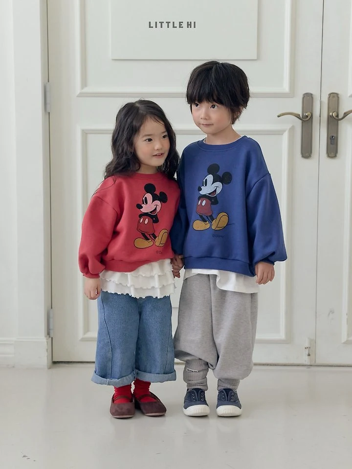 Little Hi - Korean Children Fashion - #discoveringself - Vintage Sweatshirts - 7