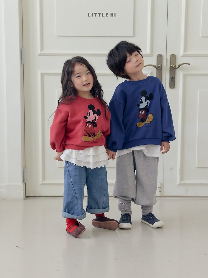 Little Hi - Korean Children Fashion - #kidsshorts - Vintage Sweatshirts - 9