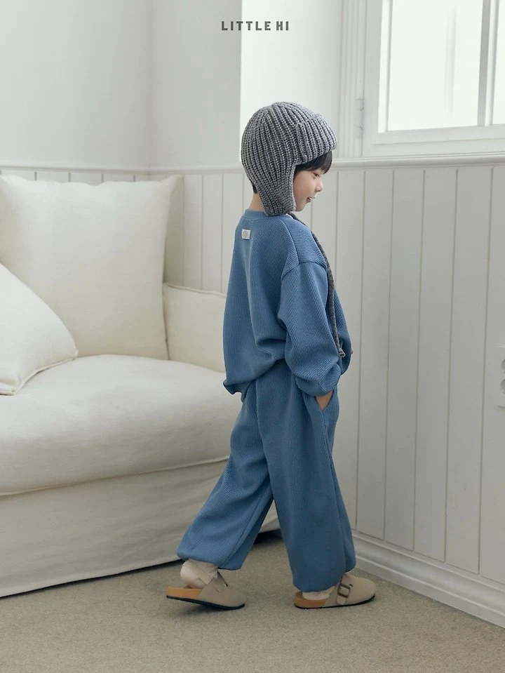 Little Hi - Korean Children Fashion - #kidsstore - Texture Jogger Pants - 9