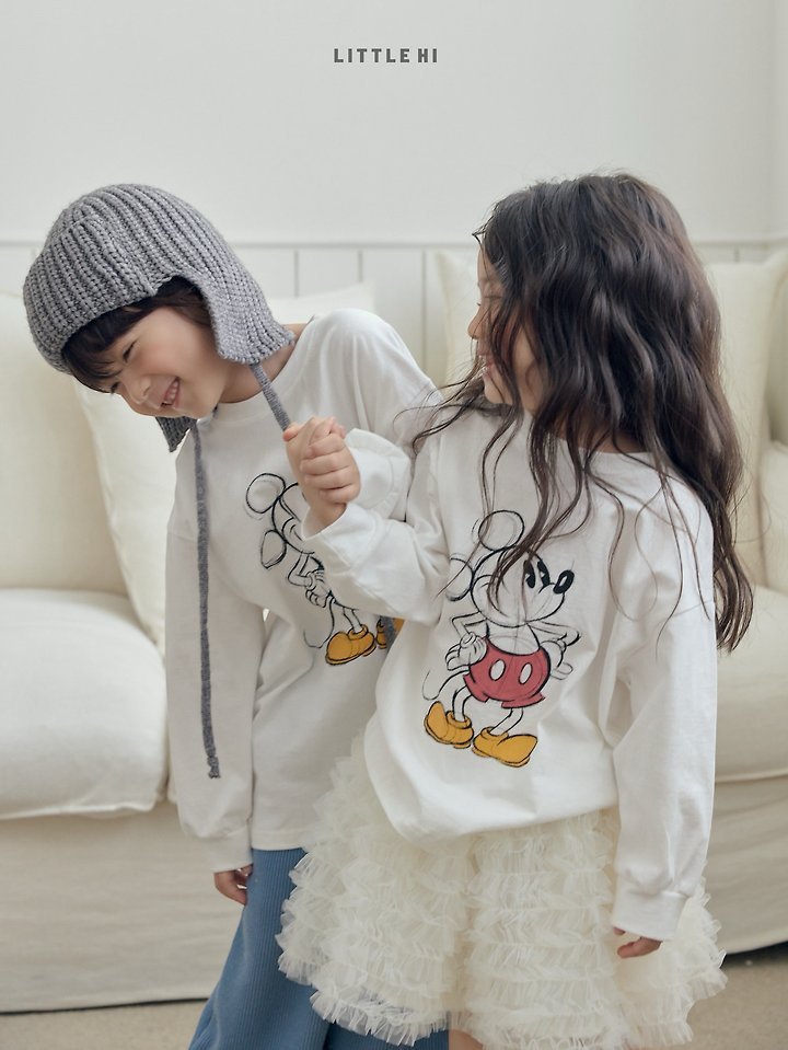 Little Hi - Korean Children Fashion - #kidsstore - Sketch Sweatshirts - 8