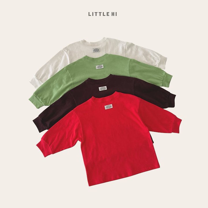 Little Hi - Korean Children Fashion - #kidsshorts - Point Sweatshirts - 4