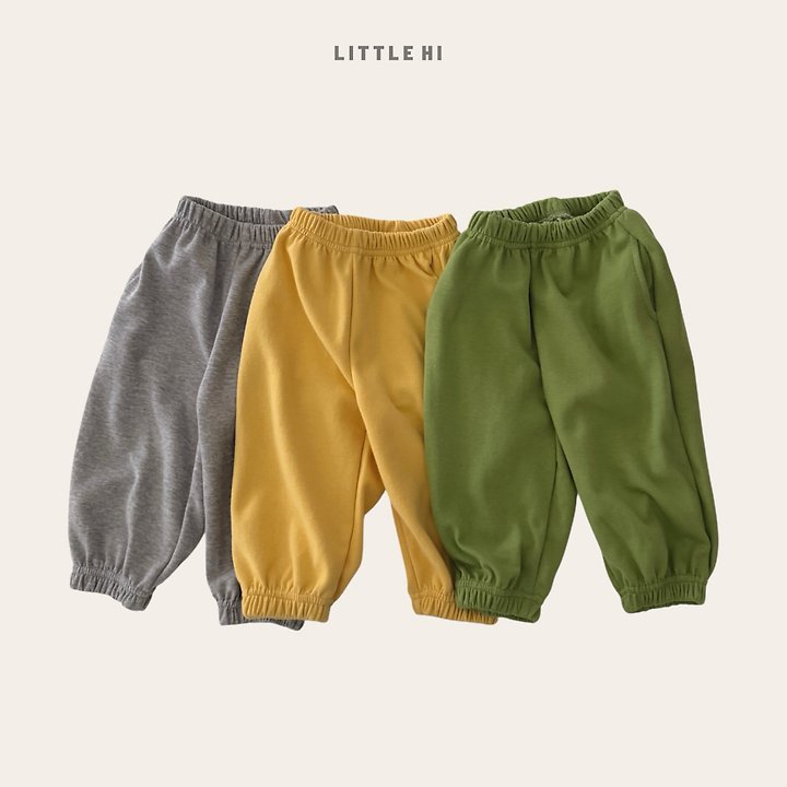 Little Hi - Korean Children Fashion - #kidsstore - Soft Jogger Pants - 4